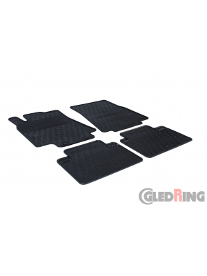 Original Gledring Passform Fußmatten Gummimatten 4 Tlg.+Fixing - Mercedes-Benz B Klasse BR245 2005->05.2018